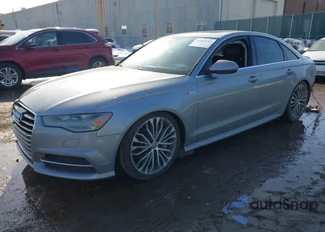 2016 Audi A6 3.0T Premium Plus from USA, damaged, VIN WAUHGAFCXGN002113